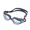 ZONE3 Vapour swim goggles with a grey frame, orange accents and a black strap.