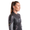 Athlete wearing ZONE3 Aspire wetsuit. close up , white studio setting. 