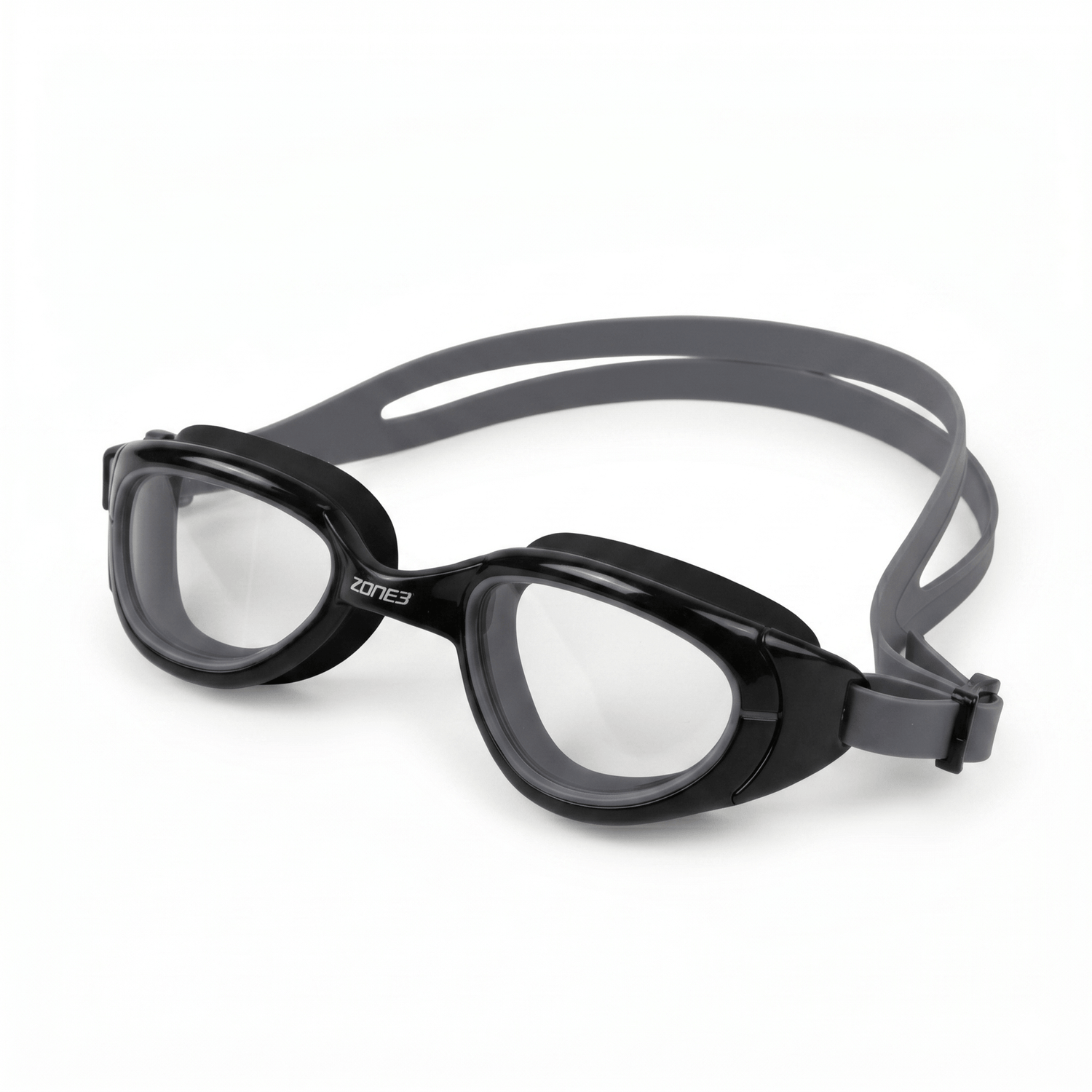 Zone3 Attack swim goggles on a white background.