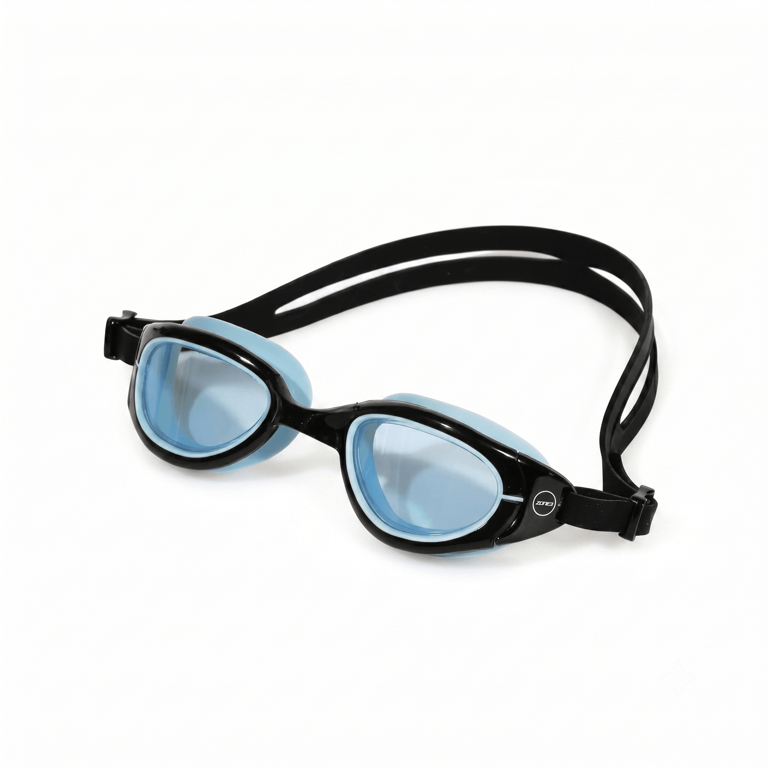 Zone3 Attack swim goggles on a white background.