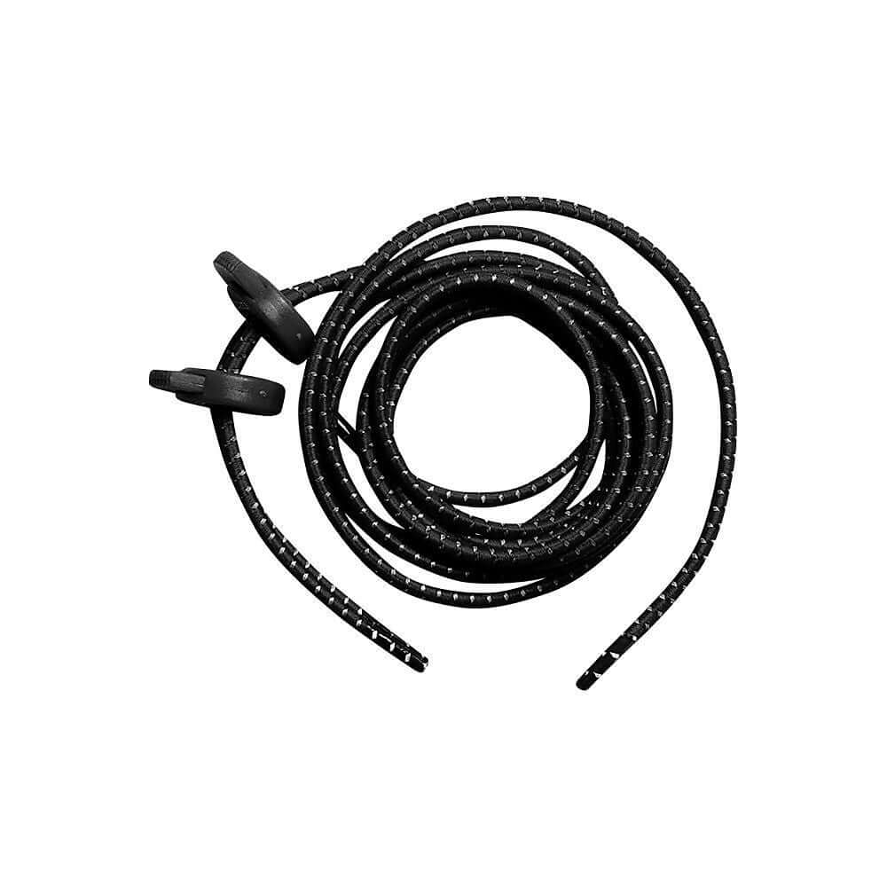Zone3 elastic shoe laces for fast transitions on a white background.