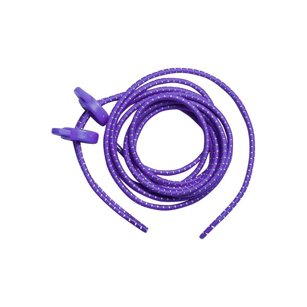 Zone3 elastic shoe laces for fast transitions on a white background.