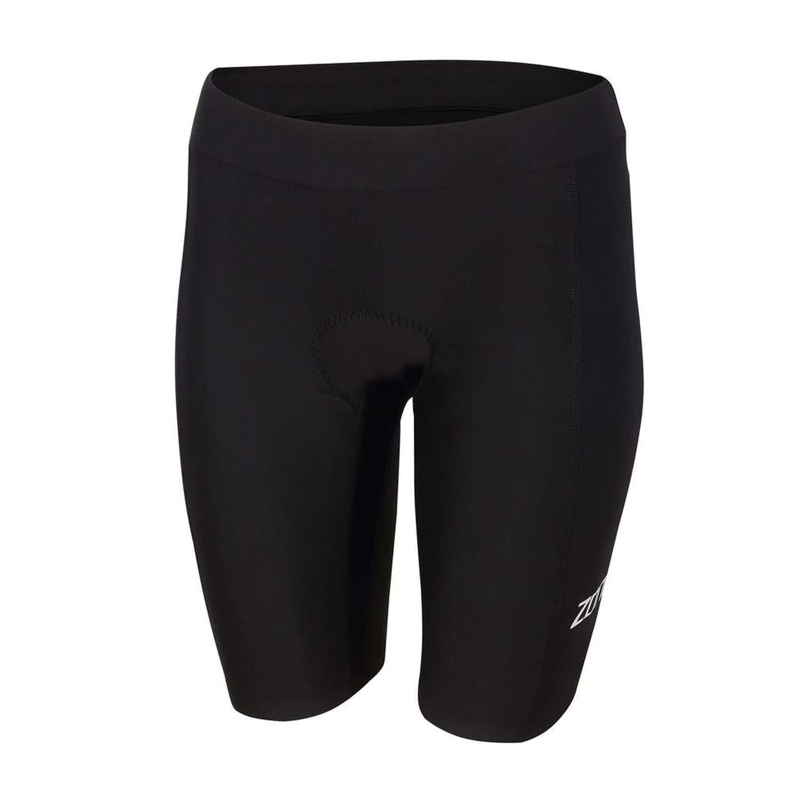 The Zone3 women's Lava tri shorts on a white background.