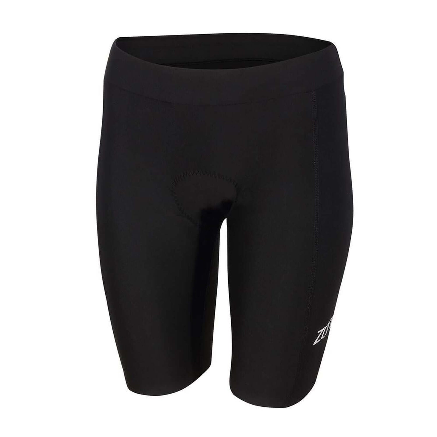 The Zone3 women's Lava tri shorts on a white background.