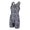 A woman wearing the Zone3 OWS Renew short leg kneeskin swimsuit on a white background.