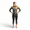 model wearing Vanquish X wetsuit on a white background
